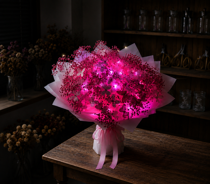 Glowing Butterfly Bouquet