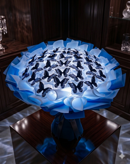 Glowing Butterfly Bouquet